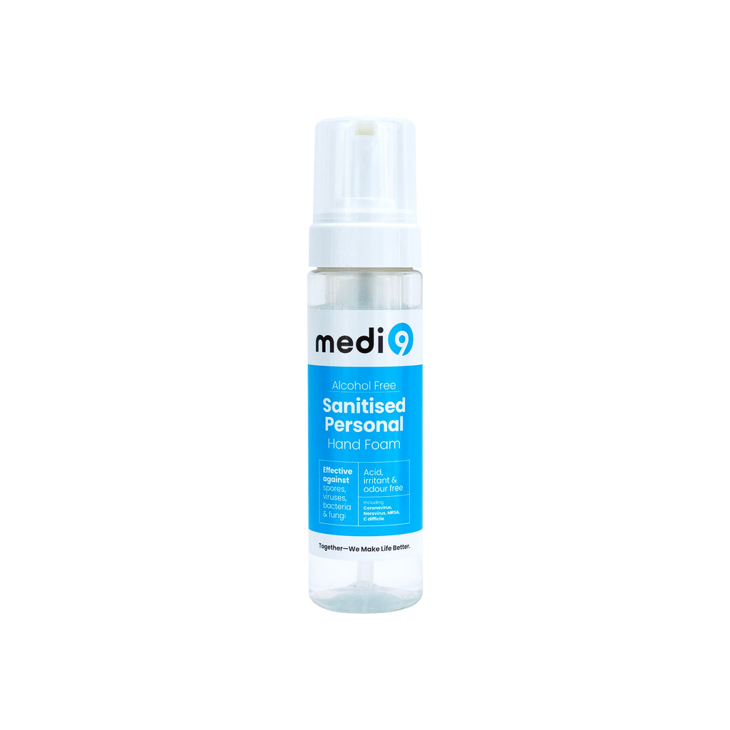 Medi9 Sanitised Personal - Hand Foam