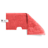 TTS - Trilogy Double Sided Tri Wet Flat Mop, Red