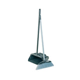 Lobby Dustpan with Brush - Black Enamel