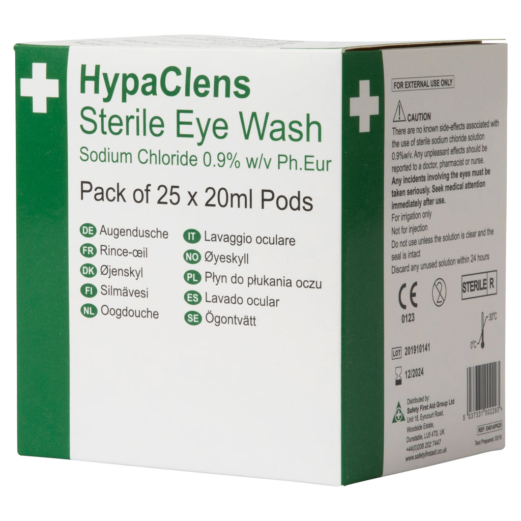 20ml Sterile Saline in a Pod - Single Pods