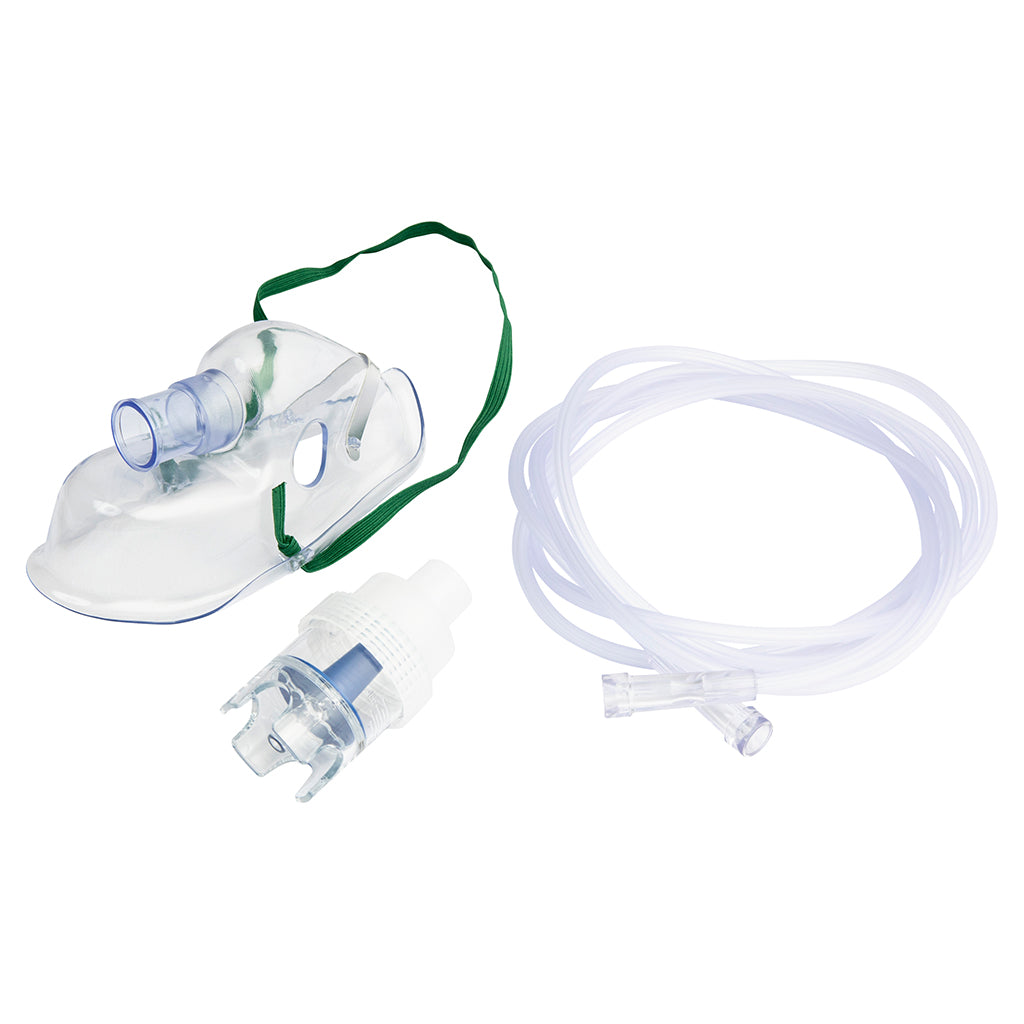 Nebulising Aerosol Oxygen Mask Supplied with Tubing - Sealed Pack of 3