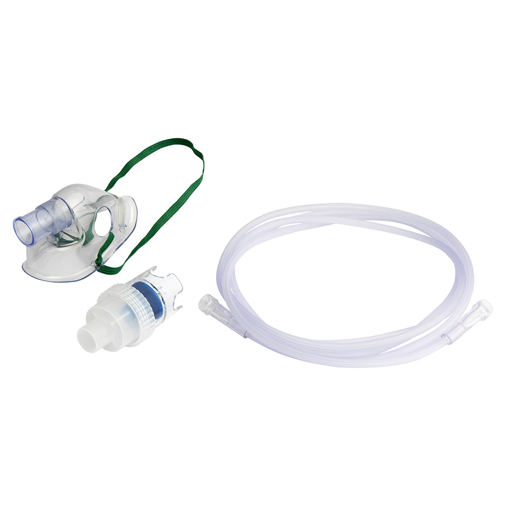 Nebulising Aerosol Oxygen Mask Supplied with Tubing - Sealed Pack of 3
