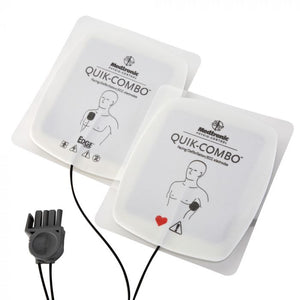 Lifepak 9/12/15/20 Quik-Combo Paed Defib Pads - Genuine Originals - One Pair