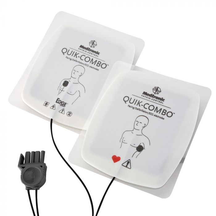 Lifepak 500/1000/10/12/15 Adult Defib Pads - Genuine Originals - One Pair
