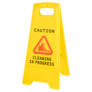 Safety Sign - Cleaning in Progress / Cleaning in Progress