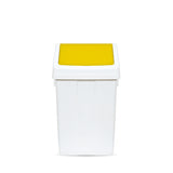 TTS - Max bin with Yellow swing lid 25L