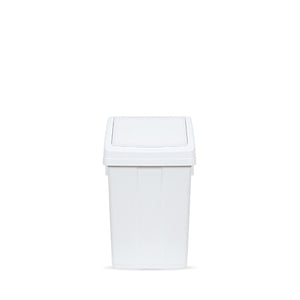 TTS - Max bin with White swing lid 12L