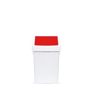 TTS - Max bin with Red swing lid 12L