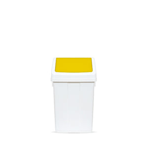 TTS - Max bin with Yellow swing lid 12L
