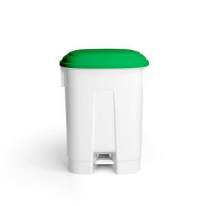 TTS - Derby bin Green with pedal operated lid 60L [XL]