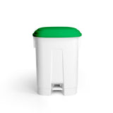TTS - Derby bin Green with pedal operated lid 60L [XL]