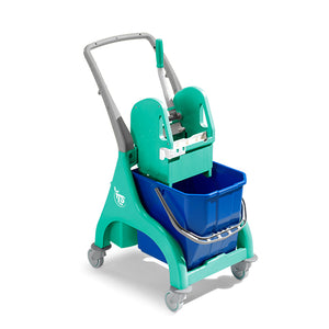 TTS - Nick Tec Each, 15L with push handle, on caddy frame with rear storage tray