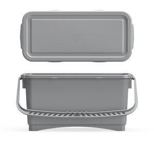TTS - 20L Hermetic Bucket Gray & Lid