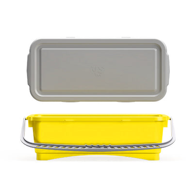 TTS - 10L Hermetic Bucket Yellow & Lid
