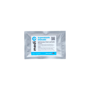 Medi9 Superabsorb Granules / Clean-up Powder - Sachet