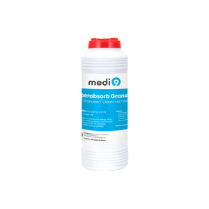Medi9 Superabsorb Granules - Spill Granules / Clean-up Powder