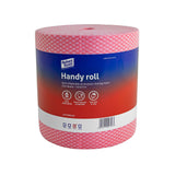 Handy Roll Disposable Cloth - Red - 22 x 37cm - Roll of 350 x 2