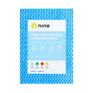 Disposable Cleaning Cloth - Blue - 42 x 35cm - Pack of 50