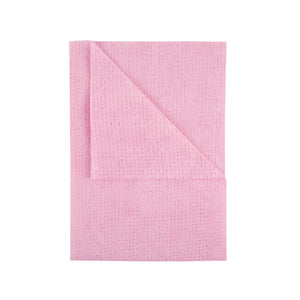 Non Microfibre Disposable Cleaning Cloth - Red - Pack of 25