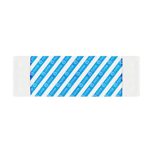 Nine Group Disposable Microfibre Flat Pocket Mop - Pack of 25 - Blue