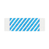 Nine Group Disposable Microfibre Flat Pocket Mop - Pack of 25 - Blue