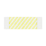 Nine Group Disposable Microfibre Flat Pocket Mop - Pack of 25 - Yellow