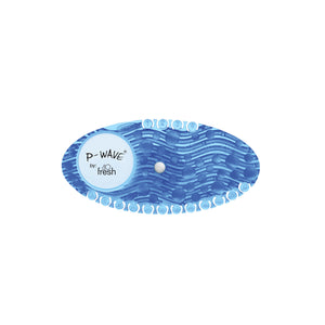 P-Wave Curve Air Freshener - 100% Recyclable - Cotton Blossom - Pack of 10