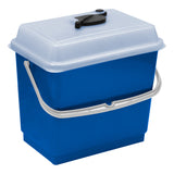 TTS Bucket with Wipe Dispensing Lid - 4 Litre - Blue