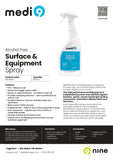 18041006 Medi9 Surface and Equipment - Spray - 650ml