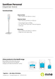 18104042 Dispenser Stand & Automatic Dispenser FactSheet