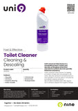 19041022 Uni9 Toilet Cleaner and Descaling