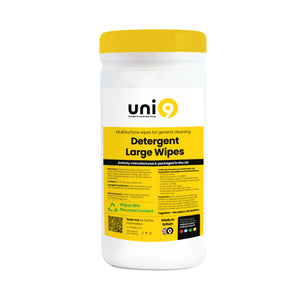 Uni9 Detergent Refill Wipes - Canister [200]