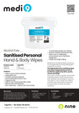 ME904015 FactSheet - Hand & Body Wipes 225