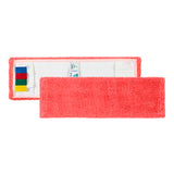 TTS - Pocket System Micro Red Flat Mop, Red