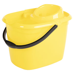 TTS - Hygiene Mop Bucket & Wringer - 12L - Yellow