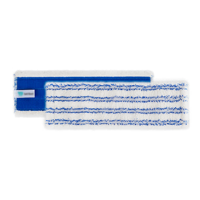 TTS - Velook System Soft Band Flat Mop, White/Blue Stripes