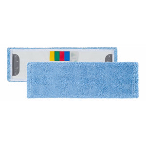 TTS - Uni System Micro Blue Flat Mop, Blue