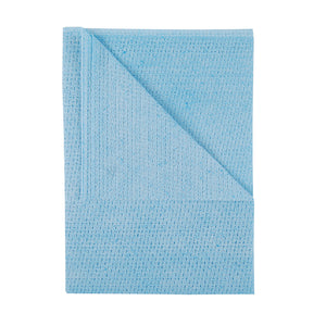 Non Microfibre Disposable Cleaning Cloth - Blue [Pack of 25]