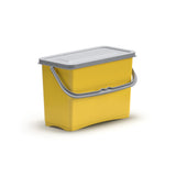 8L Yellow Bucket with Hermitc Lid