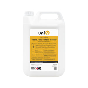 Uni9 Hard Surface Floor Cleaner Concentrate - Lemon 5L