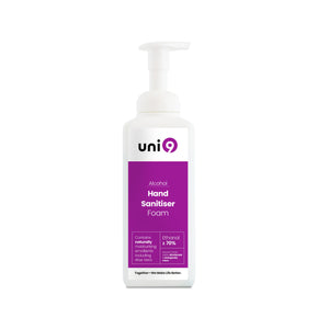 Uni9 Alcohol Hand Sanitiser - Foam - 600ml