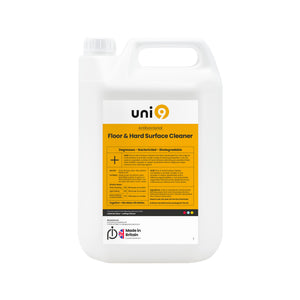 Uni9 Hard Surface Floor Cleaner Concentrate - Lemon 5L