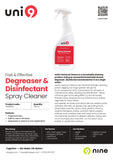 UN911002 uni9 Cleaner Degreaser Surface Spray