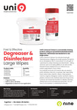 UN912006_R Uni9 Multi Purpose Cleaner Wipes 100