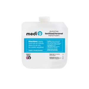 Medi9 Sanitised Personal - Hand Foam Refill - 750ml