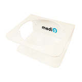 Bucket Wipe Tub Holder - Heavy Duty White PVC Material