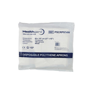 Apron Individually Wrapped - 60" - 50 micron - Green