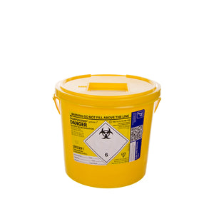 Sharps Bin - Yellow - 7Ltr