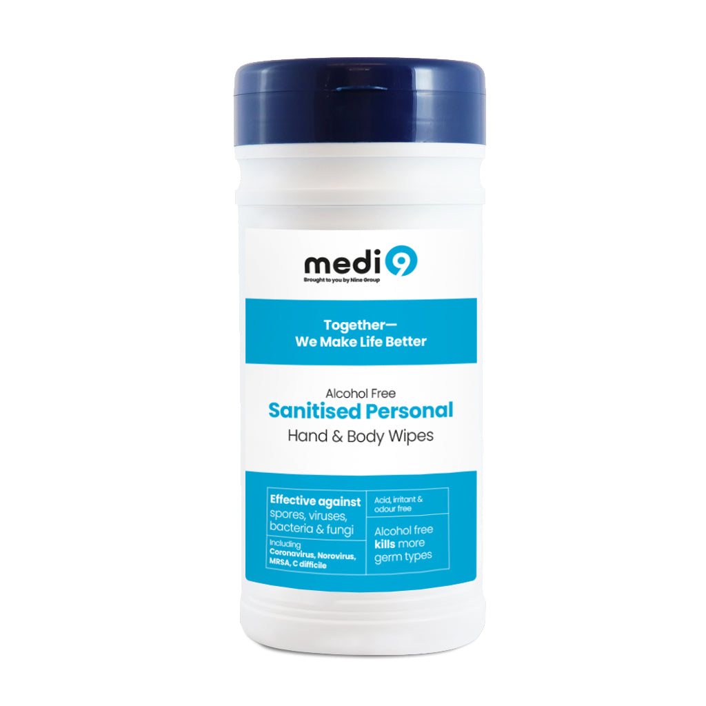 Medi9 Hand Sanitising Wipes - 200