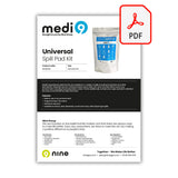 ME906201 Uni Spill Pad Kit Factsheet